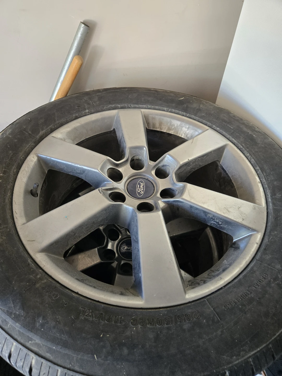 Set of 4 Ford f150 Tires and Rims 20 inch