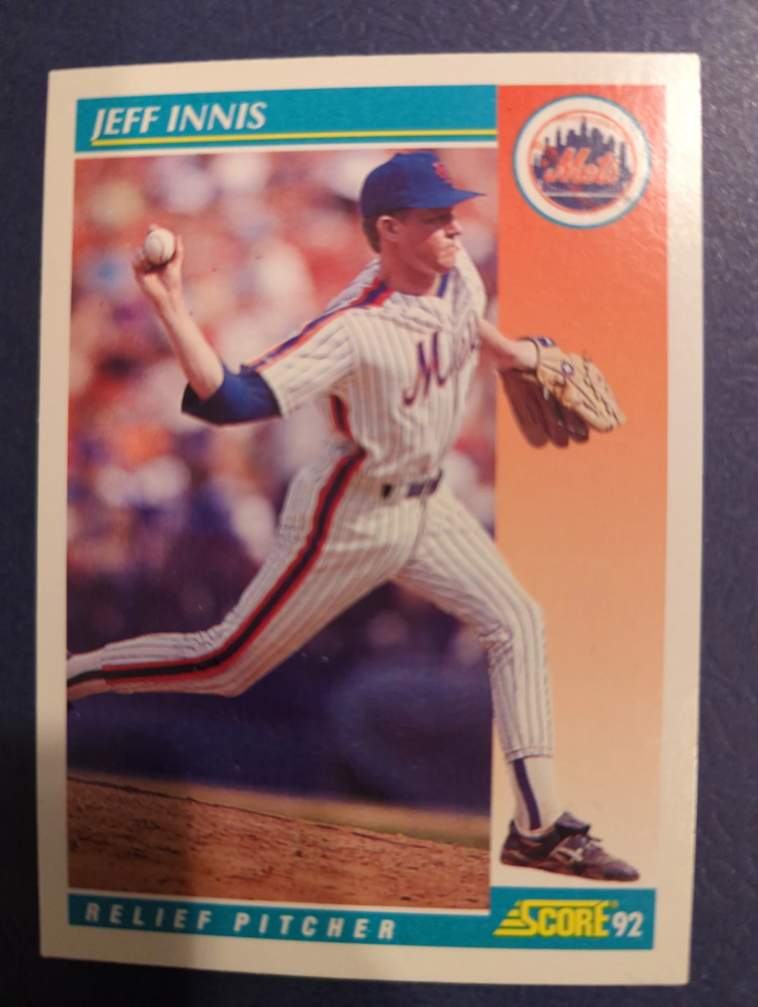 1992 Score Baseball Card - Jeff Innis ⚽