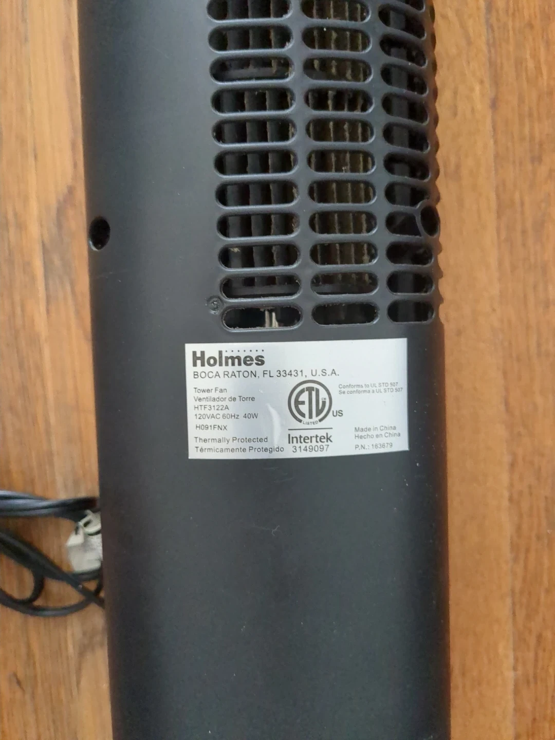 Holmes Tower Fan - photo 3