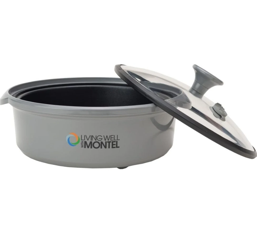 Living Well with Montel Microwave Grill Cooker