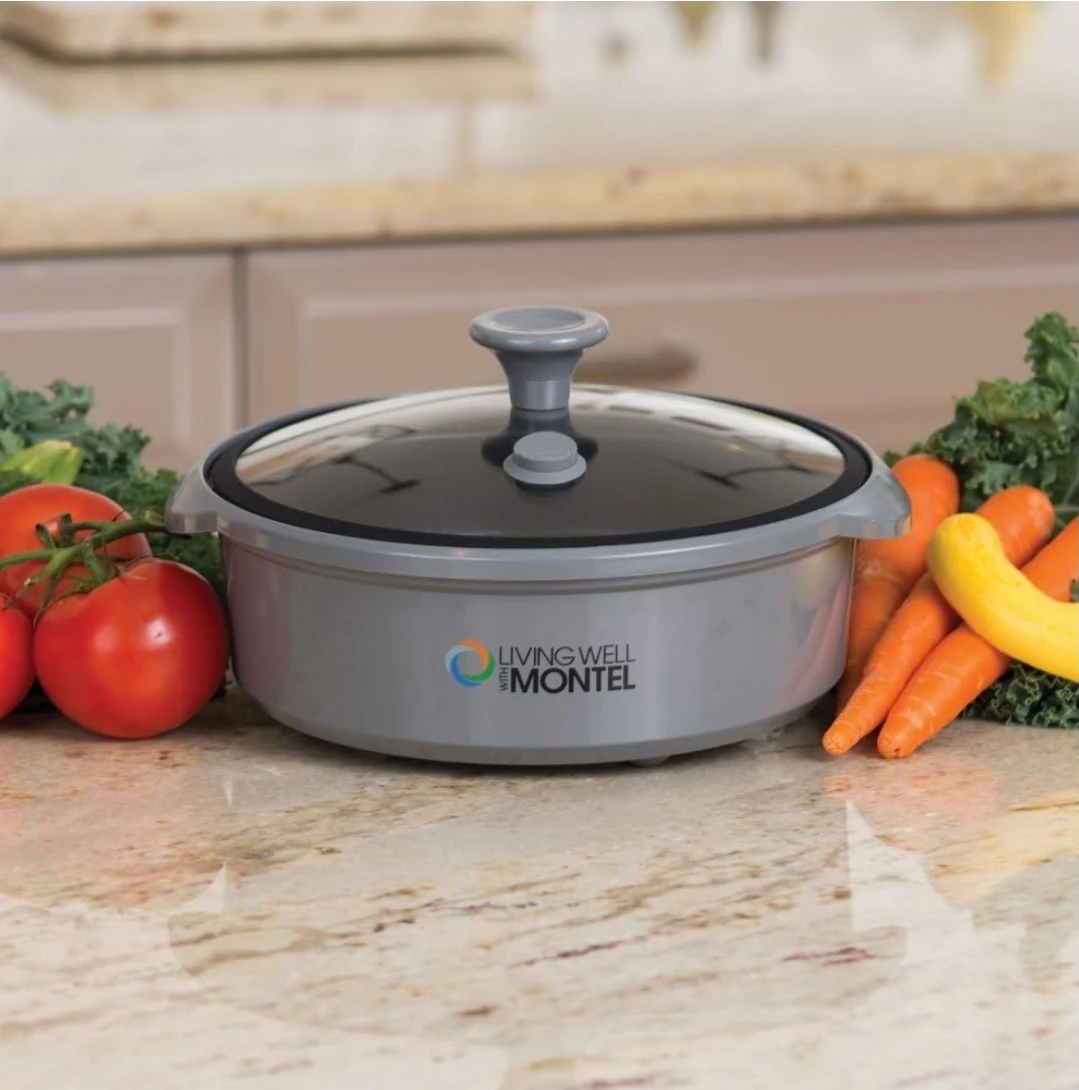 Living Well with Montel Microwave Grill Cooker - photo 2