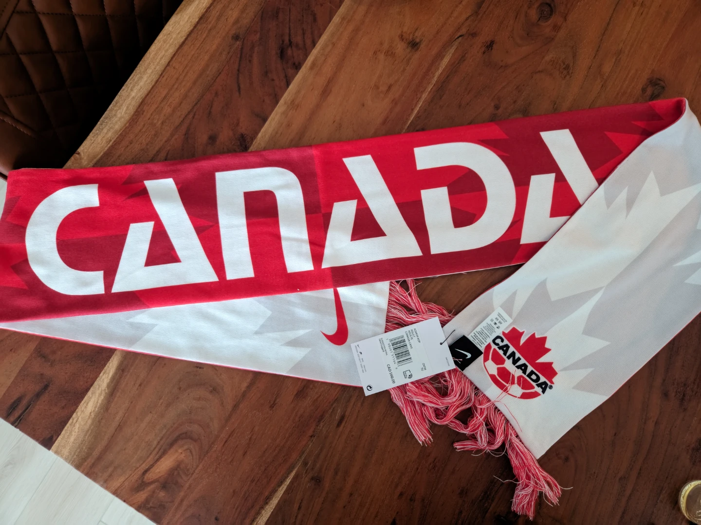 Nike Canada Soccer Scarf