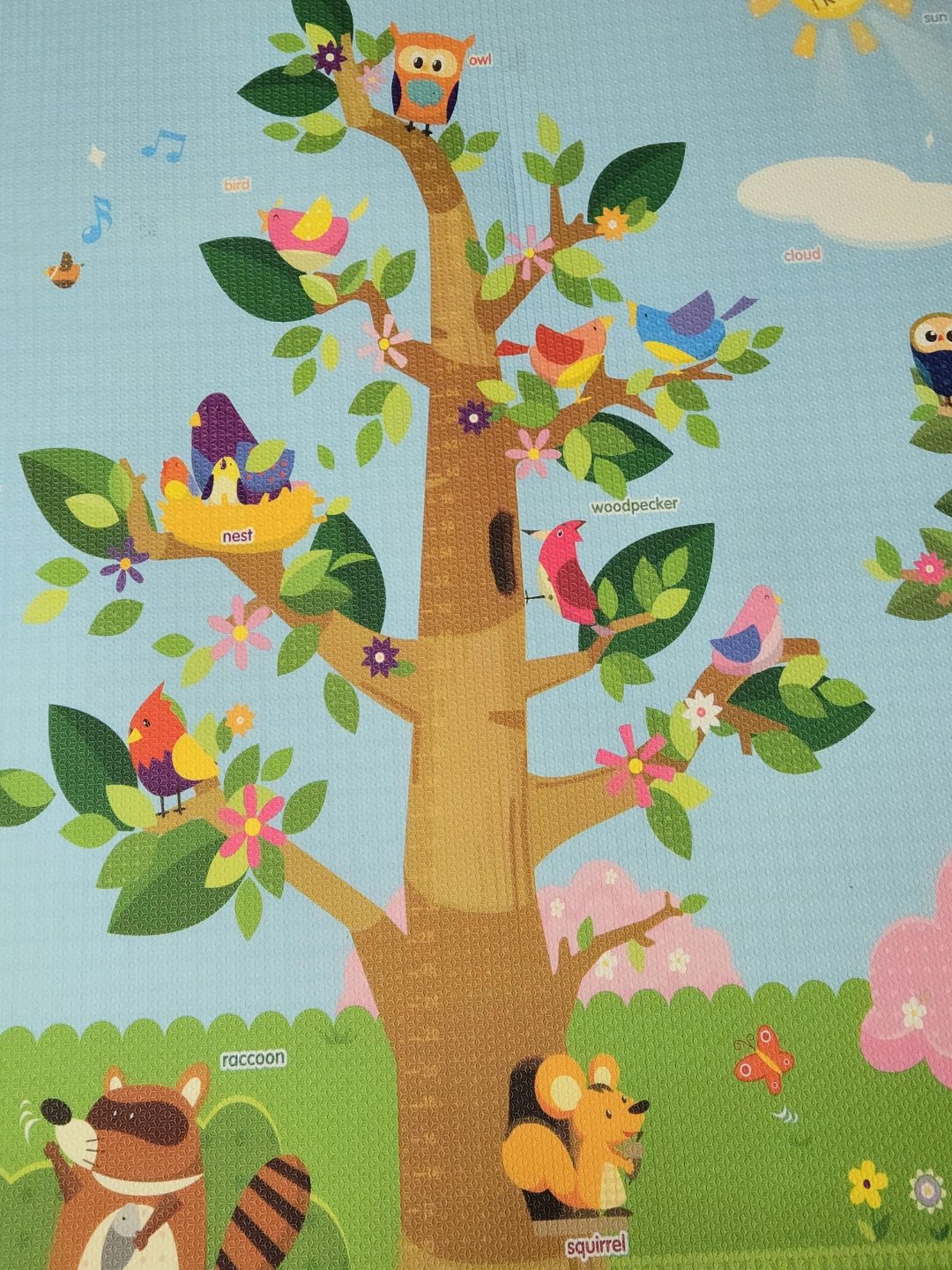 Children's Play Mat with Animals and Trees - photo 2