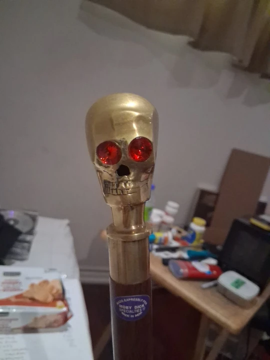 SKULL WALKING STICK - photo 2