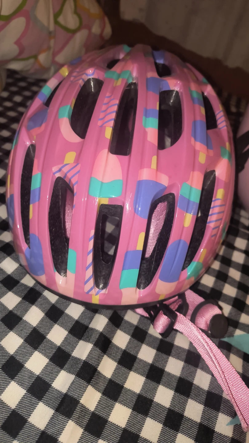 Supercycle Pink Popsicle Bike Helmet