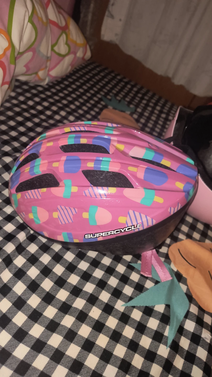 Supercycle Pink Popsicle Bike Helmet - photo 4