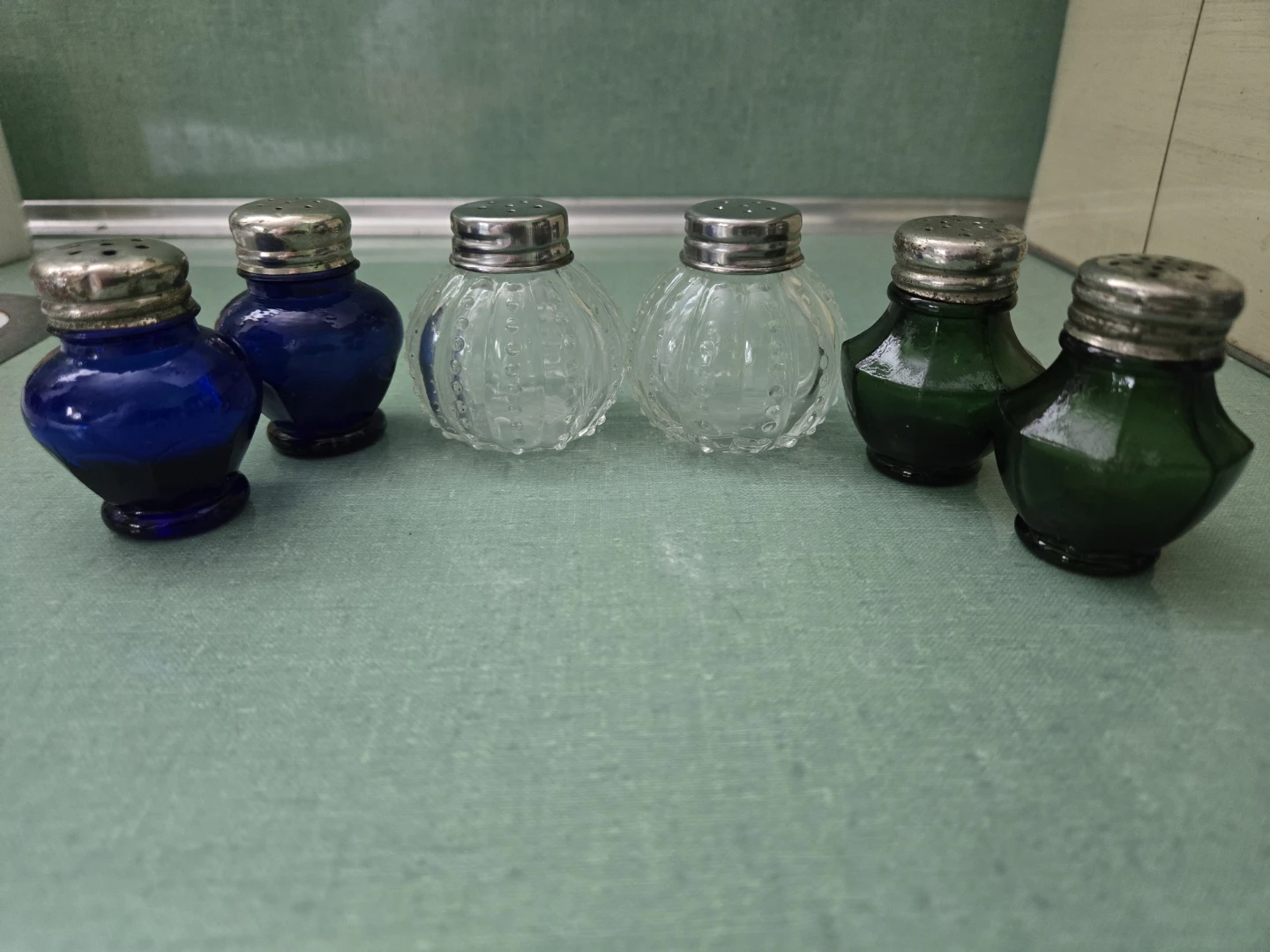 VINTAGE *THREE (3) SETS SALT & PEPPER SMALL SHAKERS