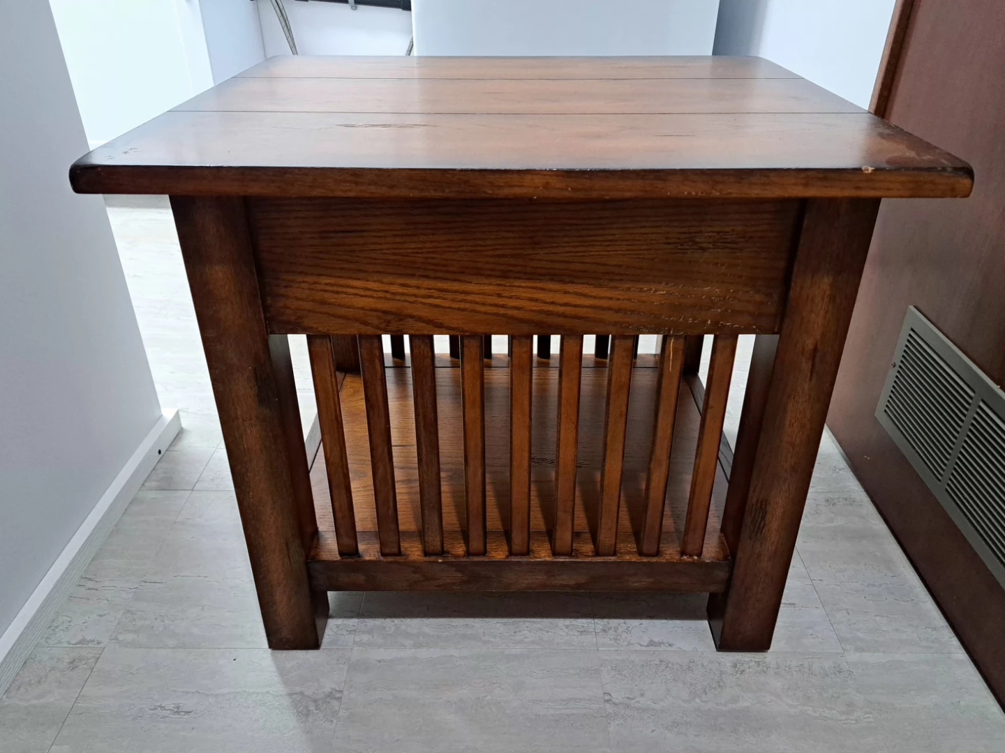 Mission End Table with Drawer