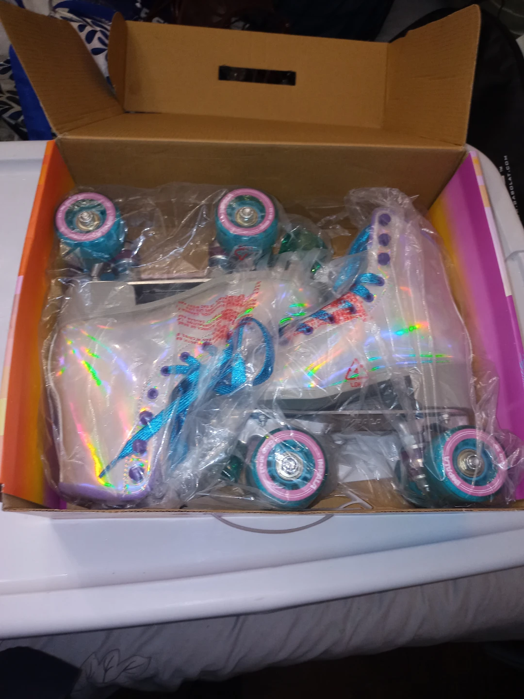 IMPALA Holographic Roller Skates - Size 6 - New! - photo 2
