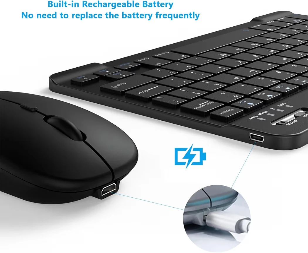 Black Wireless Keyboard and Mouse Combo (Brand New) - photo 2