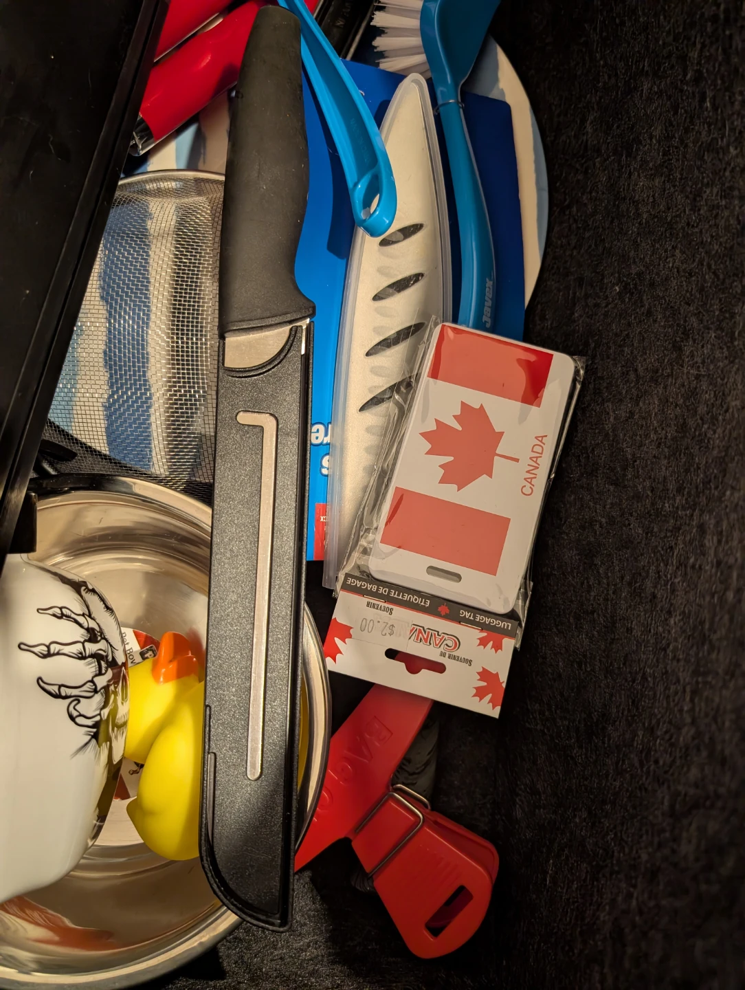 Assorted household items
