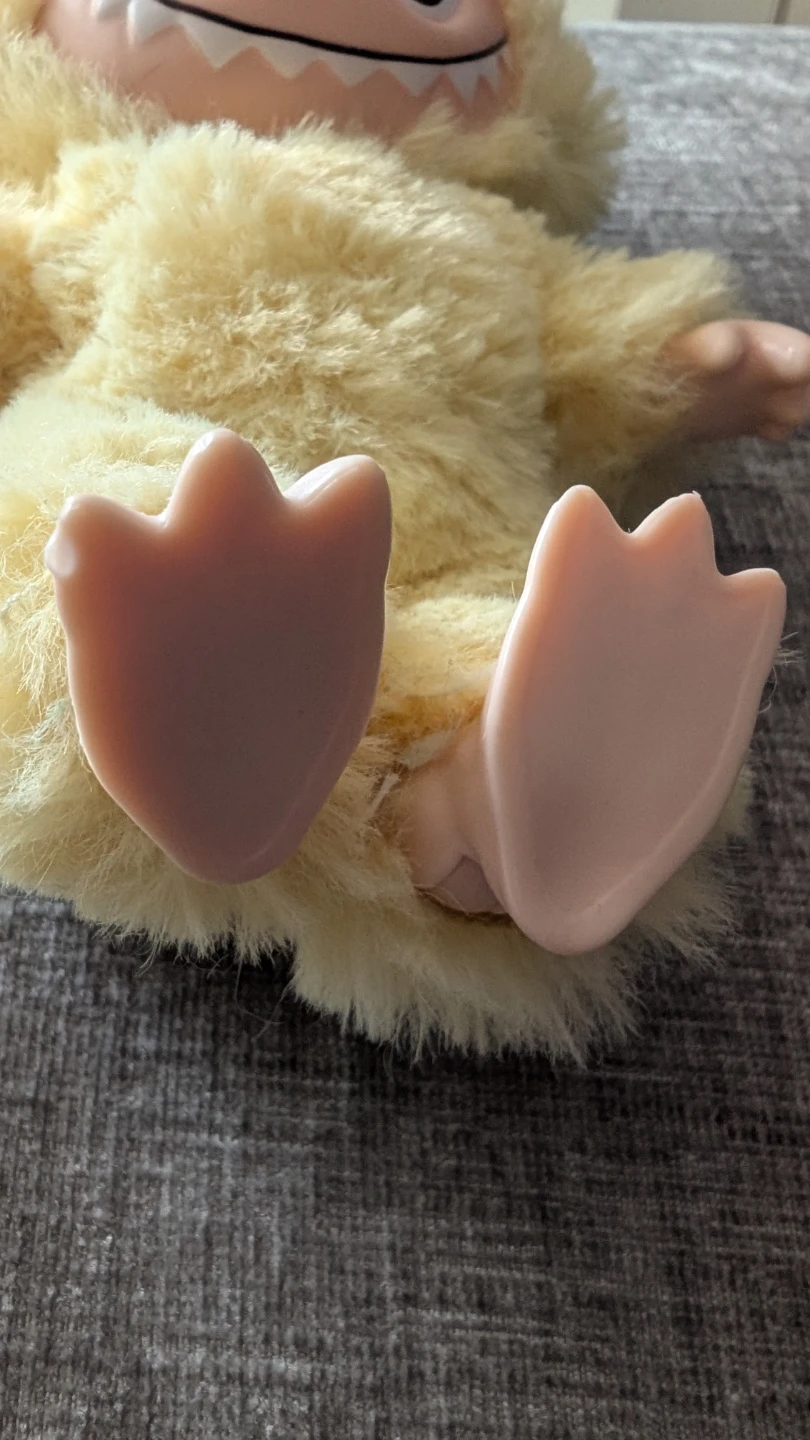 Yellow plush Keychain - photo 2
