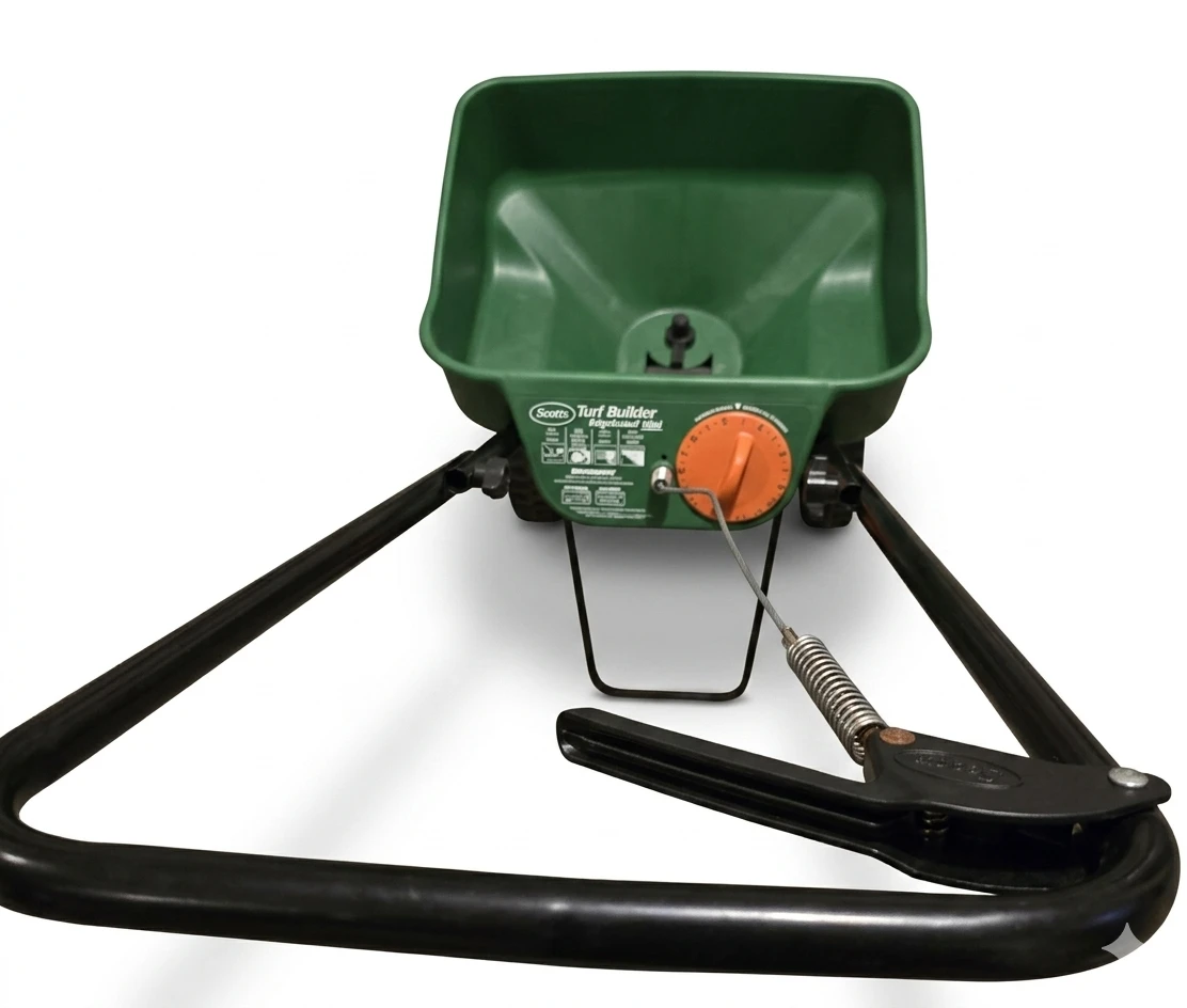 Lawn Care Set - Manual Reel Lawn Mower & Fertilizer Spreader - photo 5