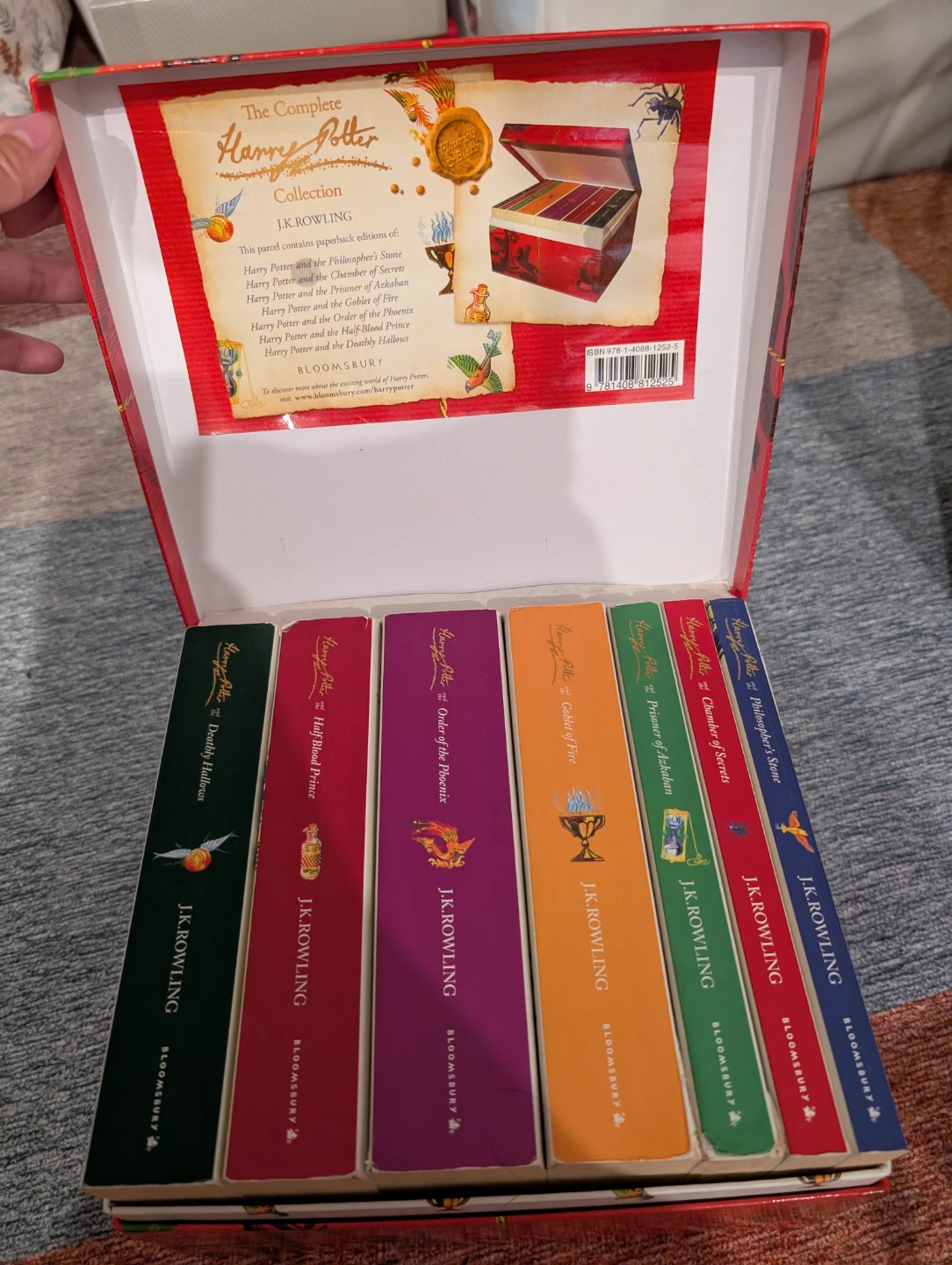 The Complete Harry Potter Collection J.K. Rowling Books Box Set - photo 4