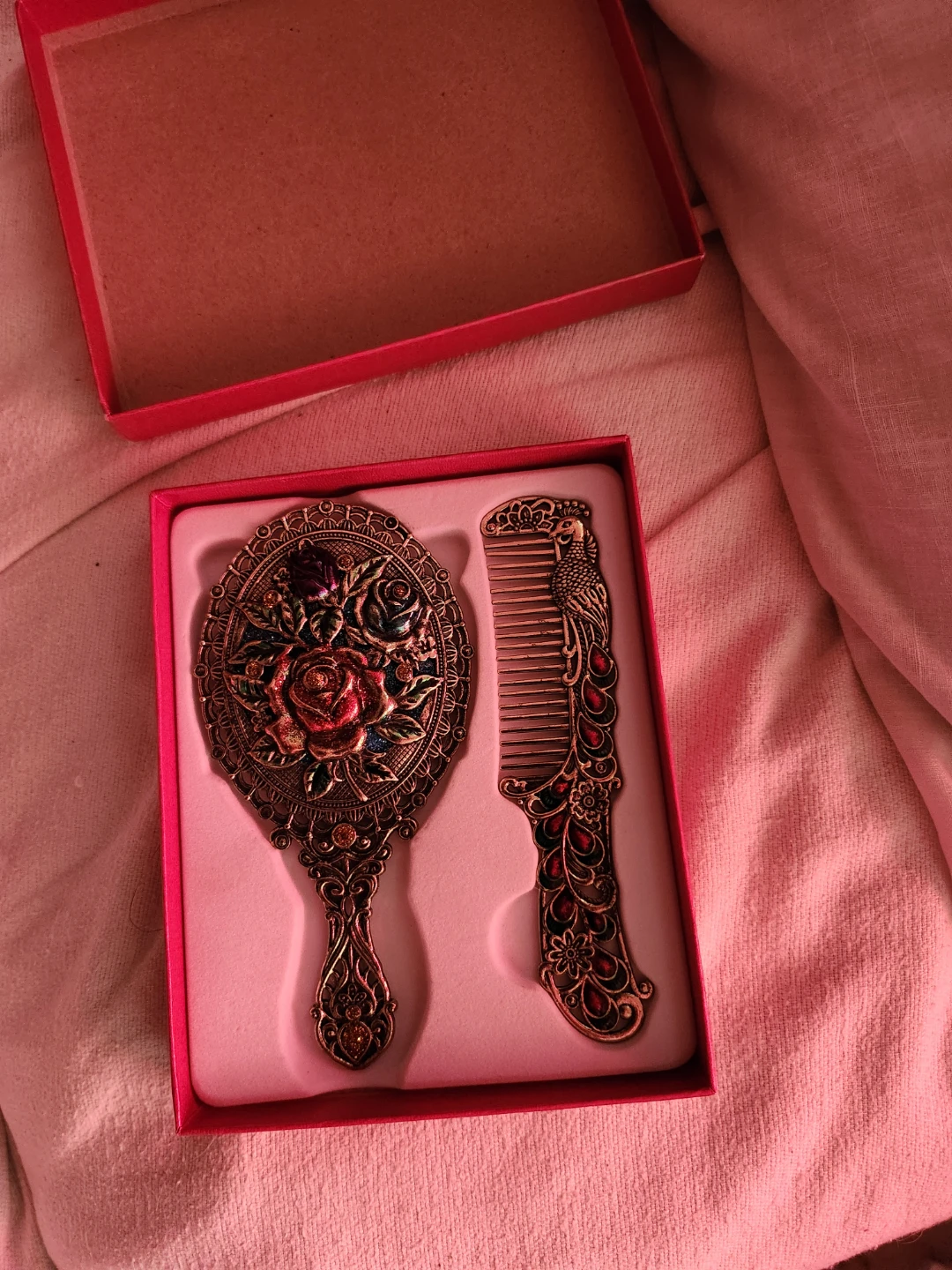 Comb & mirror set - photo 2