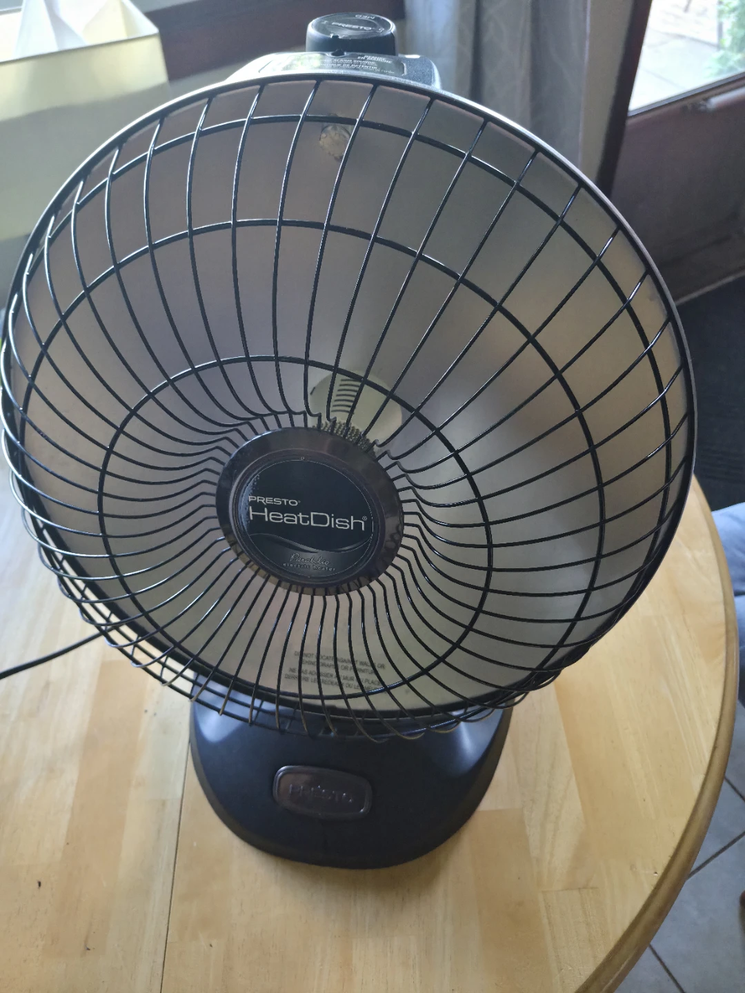 Presto heat dish