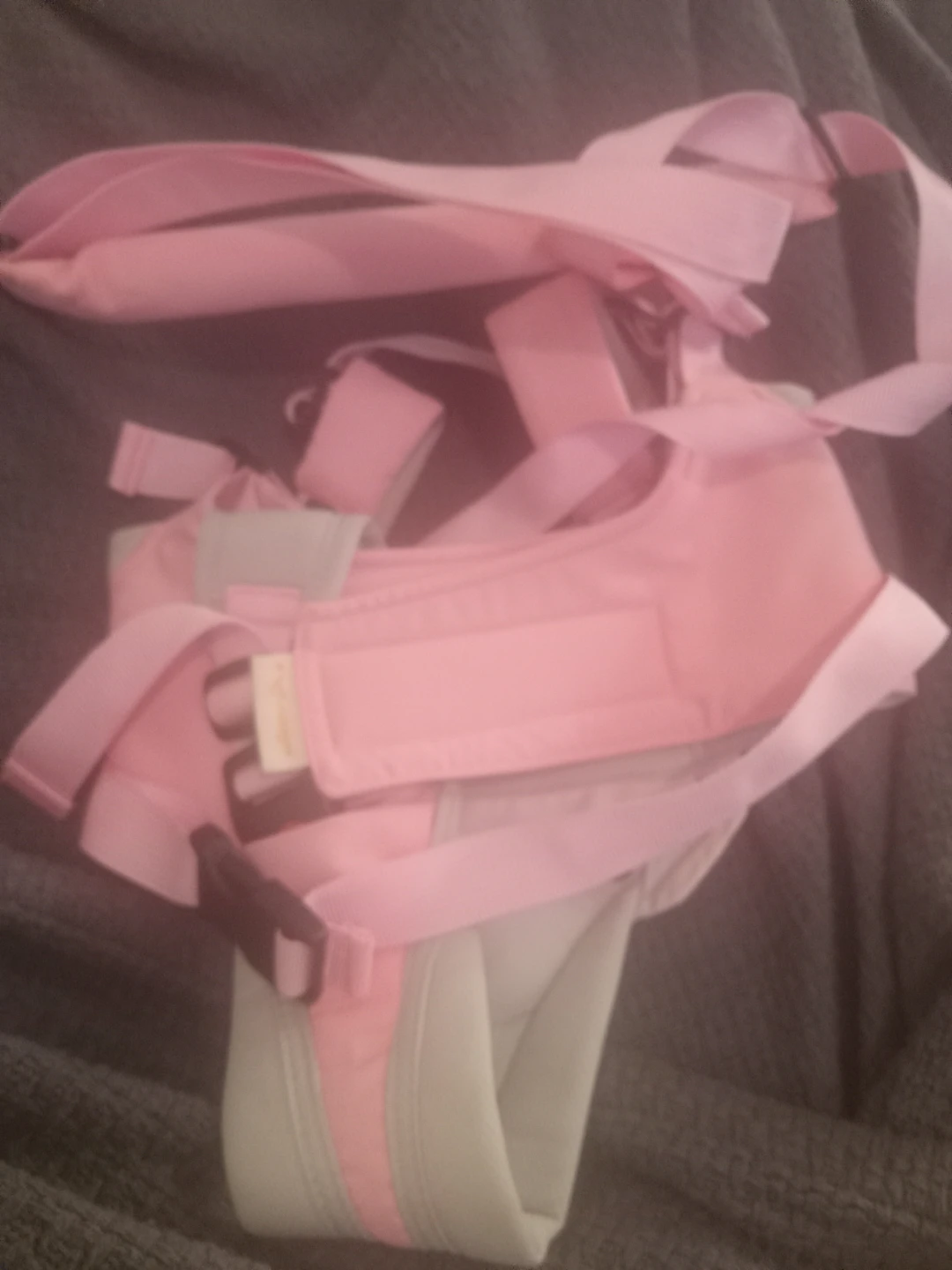 Pink Baby Walking Harness with Cute Face Design - photo 2