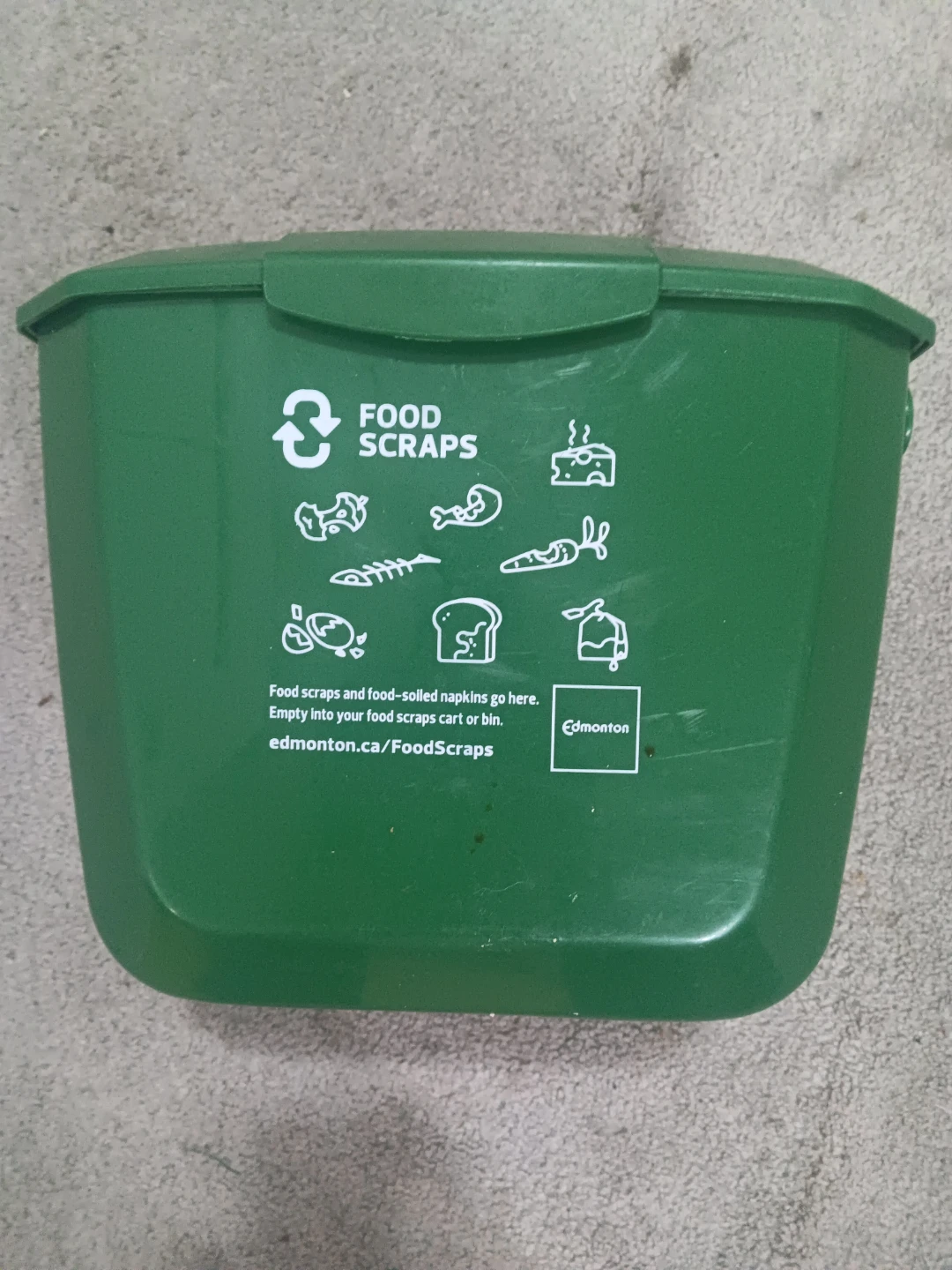 Green Food Scraps Bin