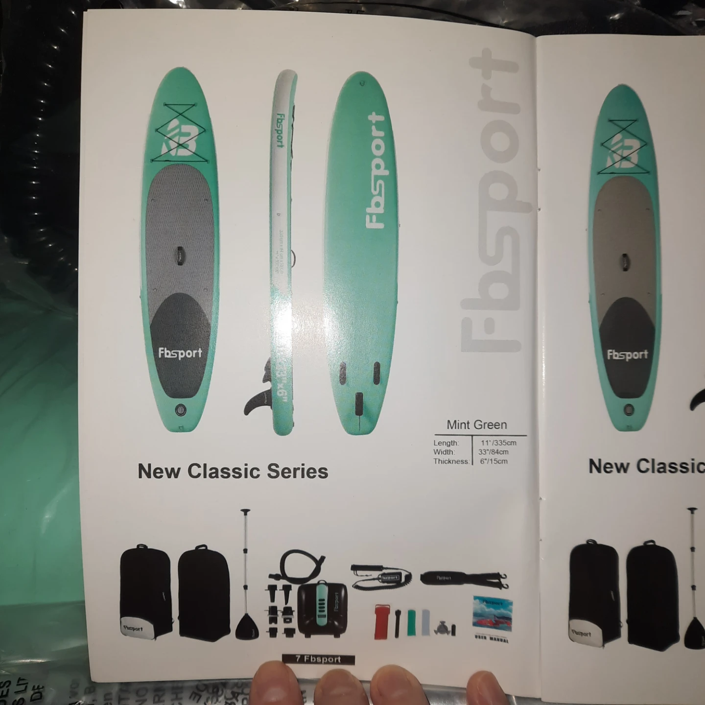 FbSPORT Inflatable Stand Up Paddle Board - photo 4