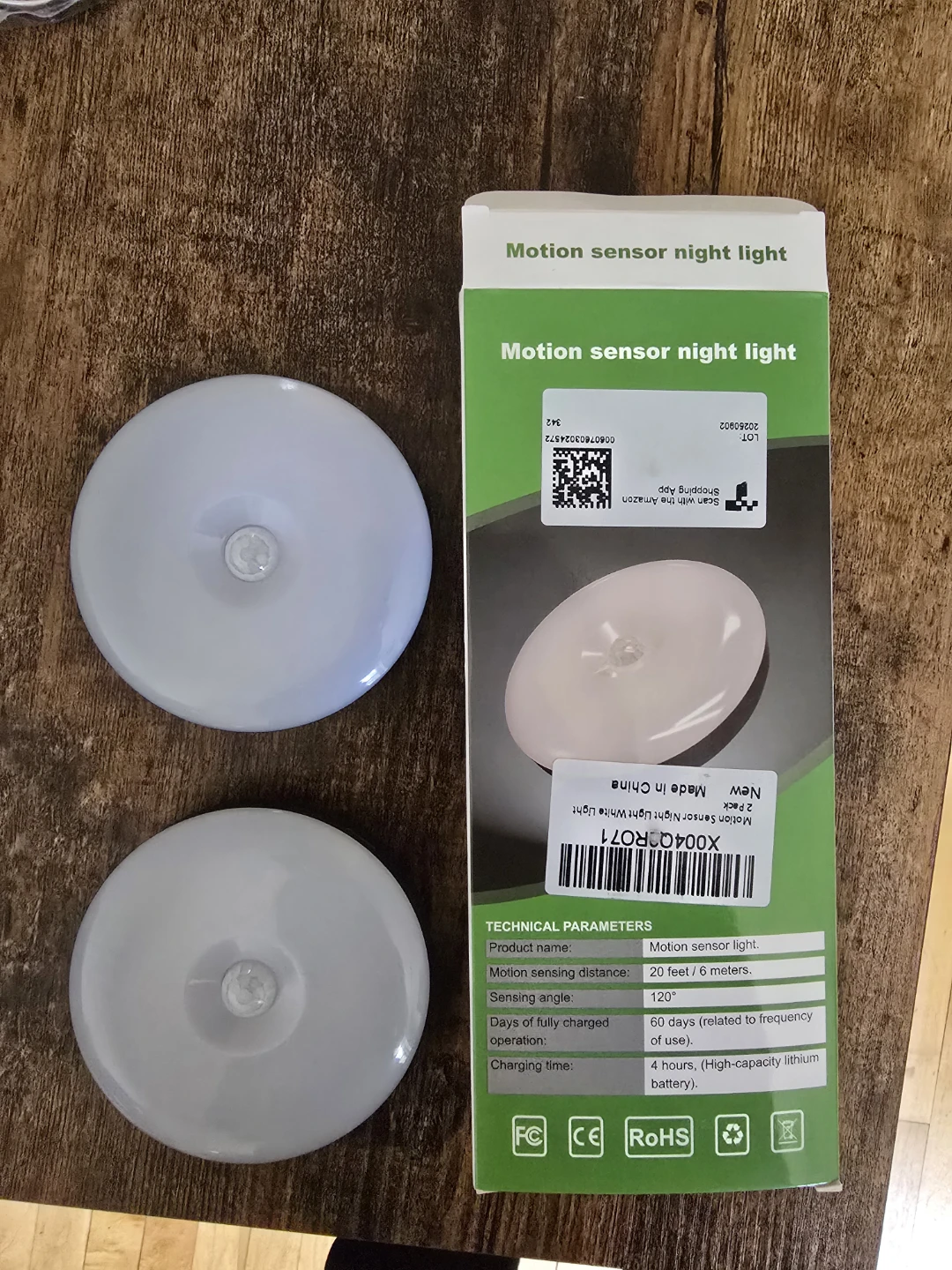 ⚽Motion Sensor Night Light (2 Pack)