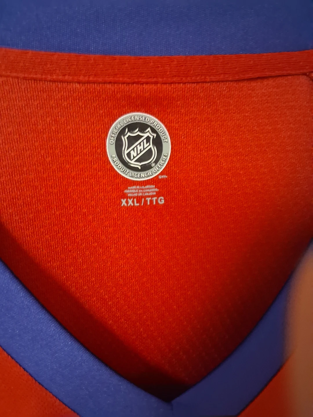 Official NHL Habs/Canadiens jersey shirt - photo 3