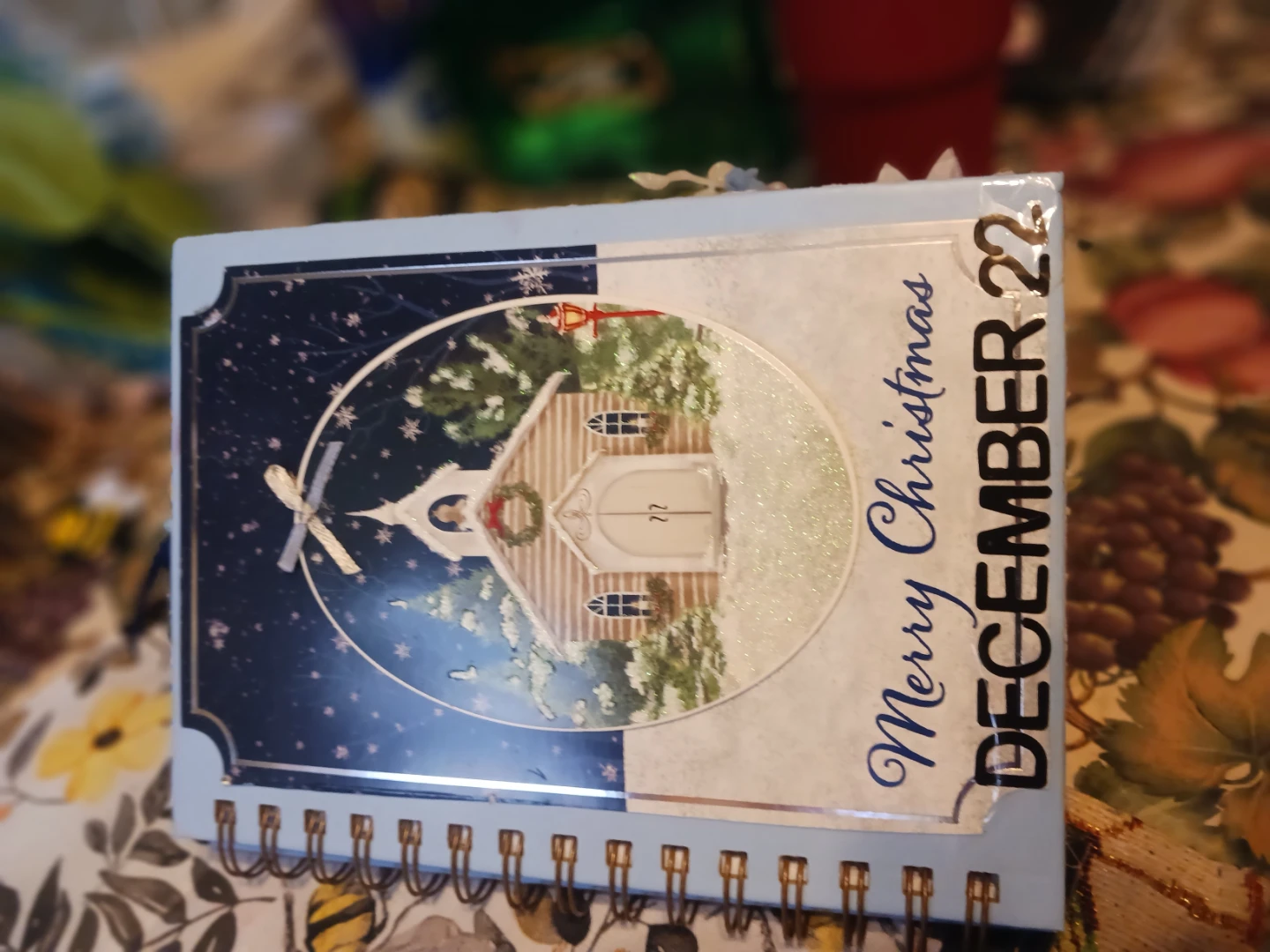 Christmas Themed Scrapbook