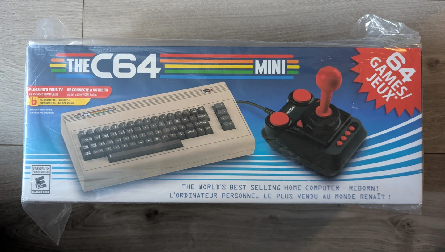 The C64 Mini Retro Console - 64 Games Built-in