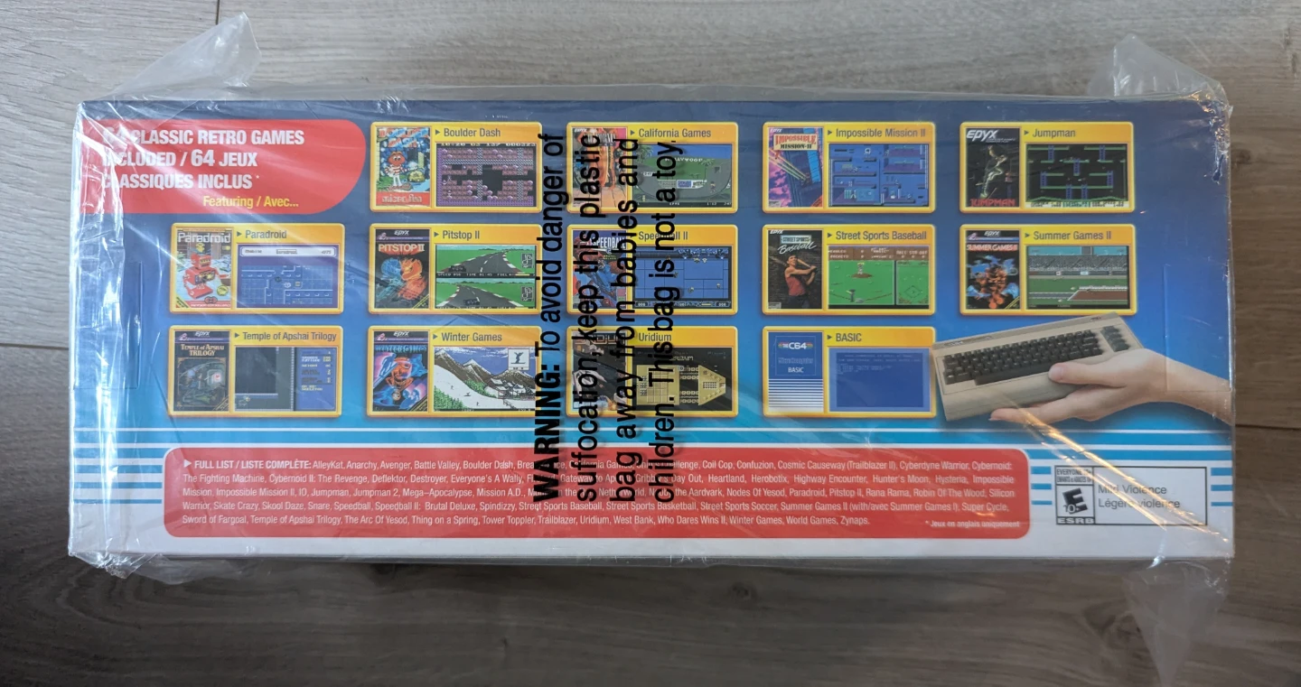 The C64 Mini Retro Console - 64 Games Built-in - photo 2