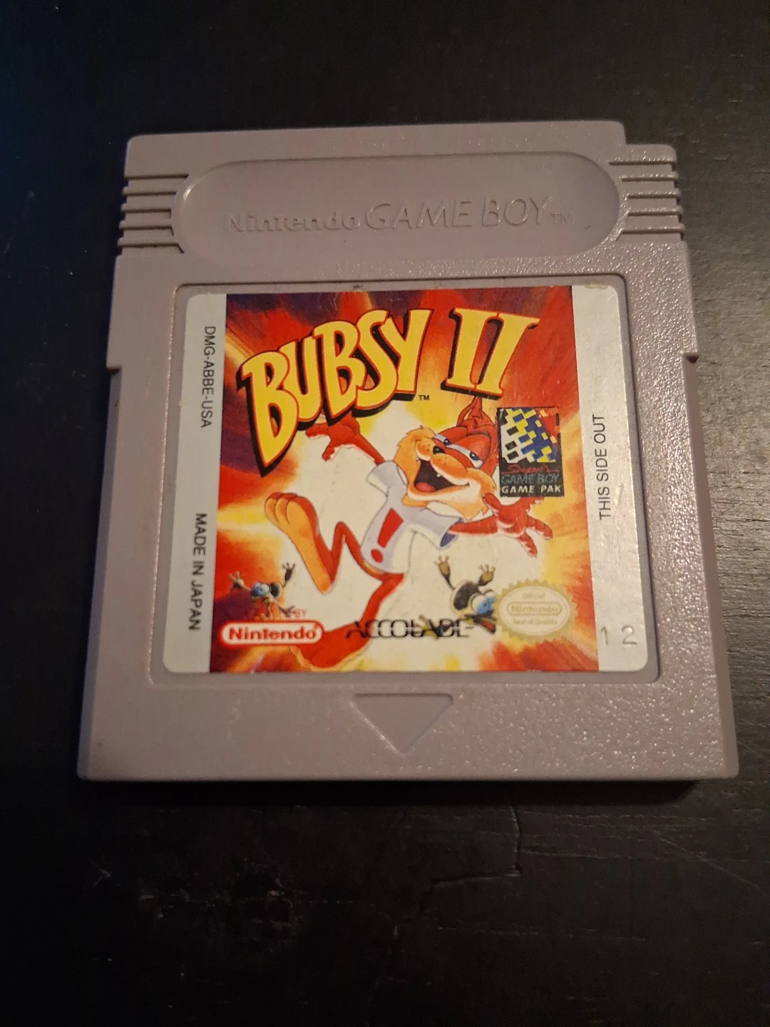 Bubsy II Nintendo Game Boy Cartridge - photo 3