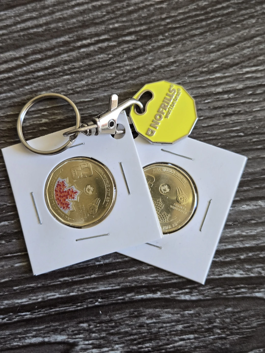 Two FIFA 2026 loonies Keychain - photo 2