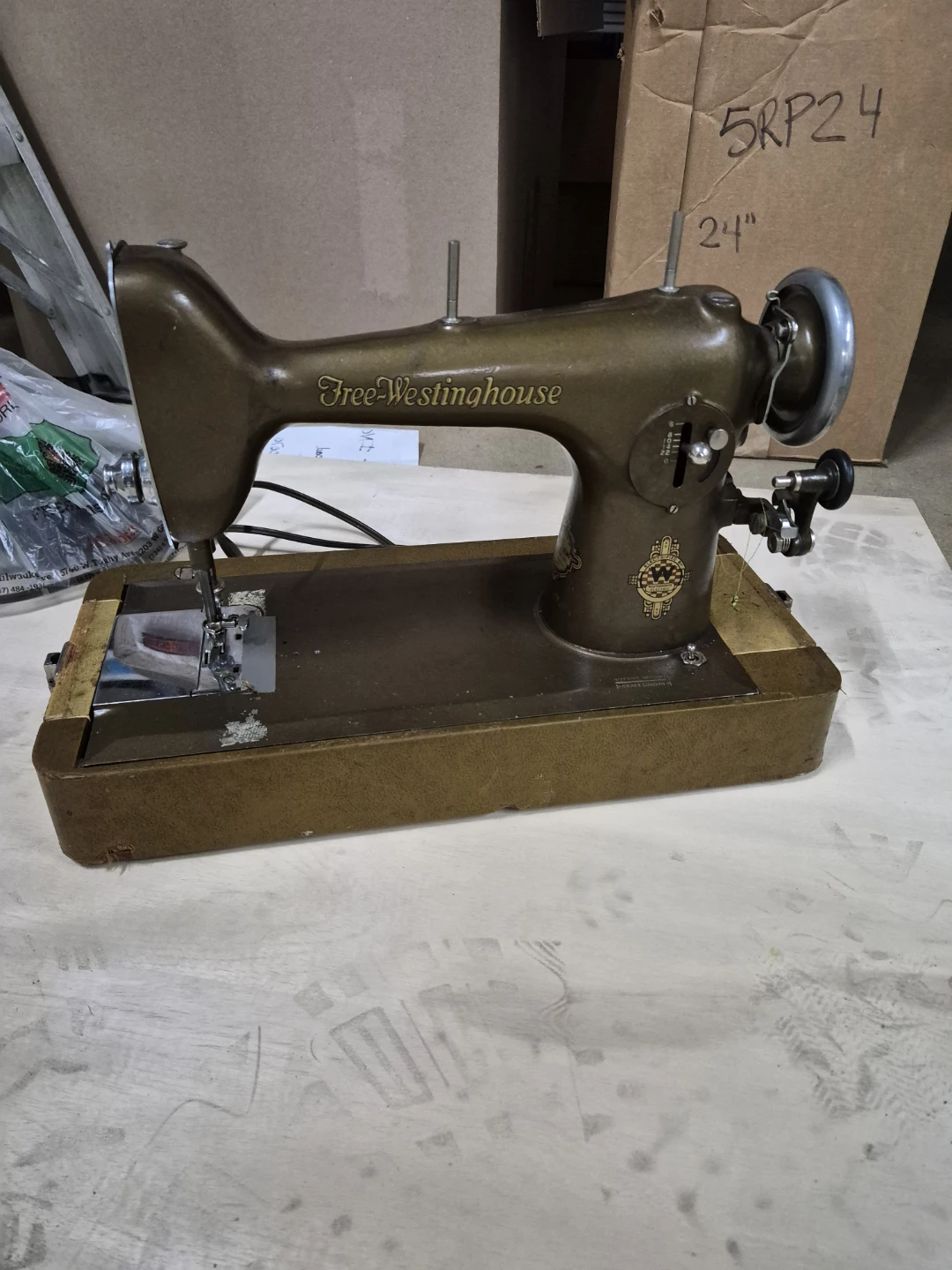 Free-Westinghouse Vintage Sewing Machine