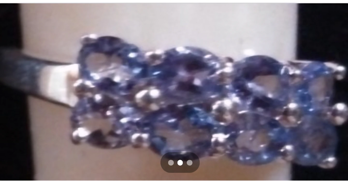 Genuine Mined Tanzanite Ring - photo 2