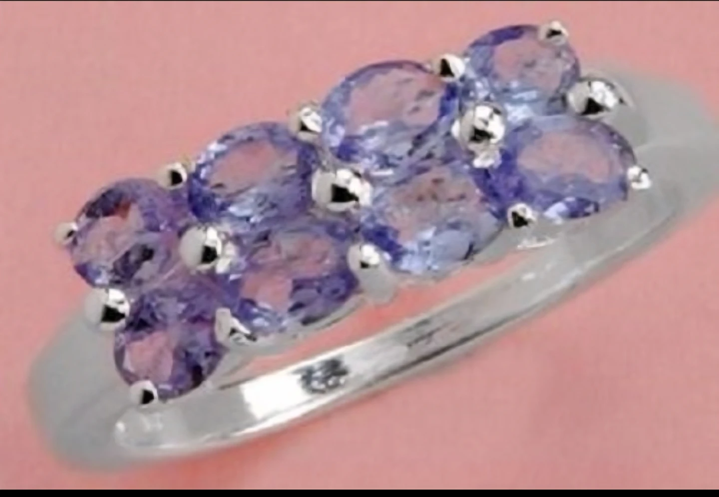 Genuine Mined Tanzanite Ring