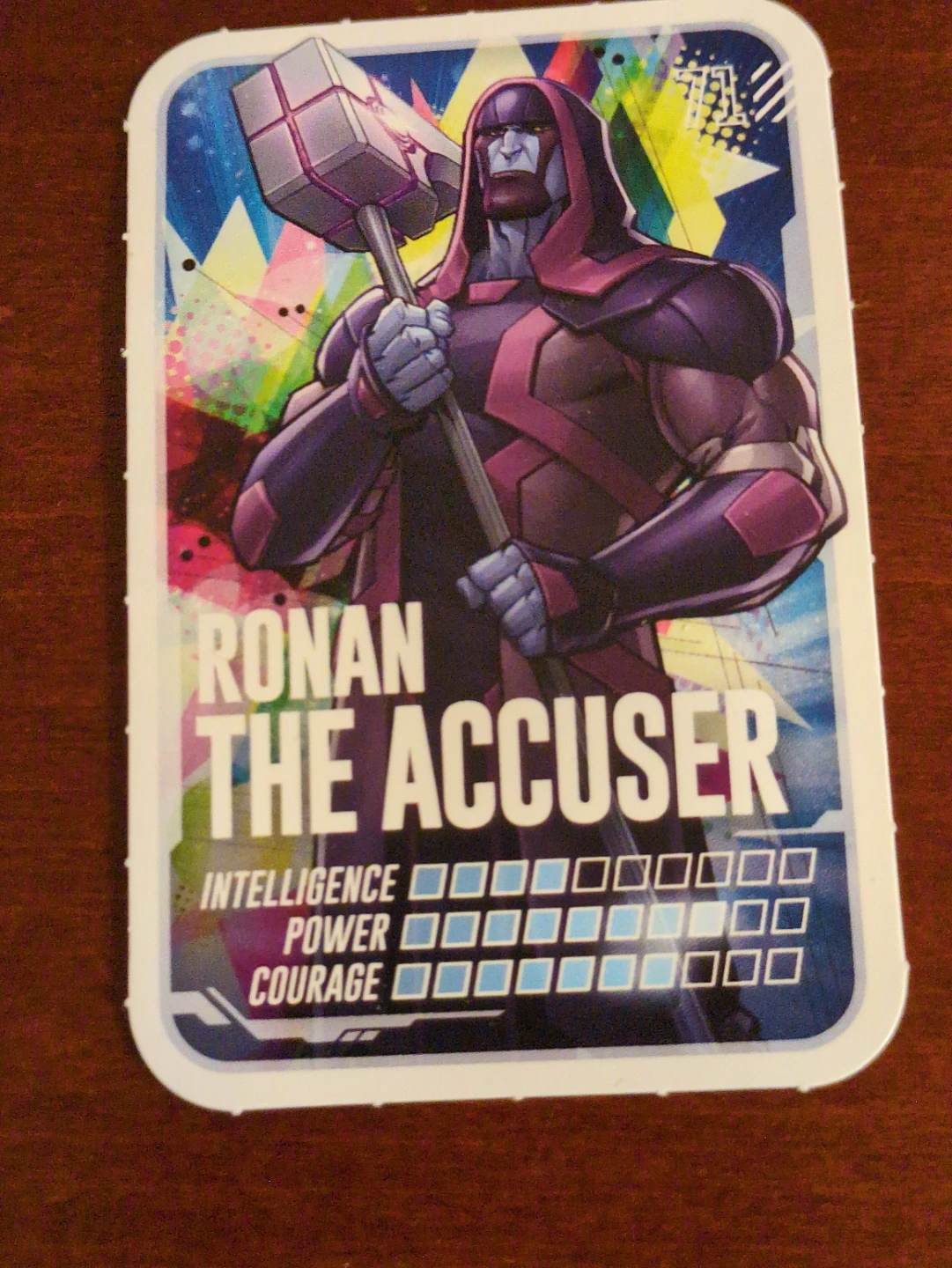 Marvel Ronan the Accuser Trading Card - photo 3