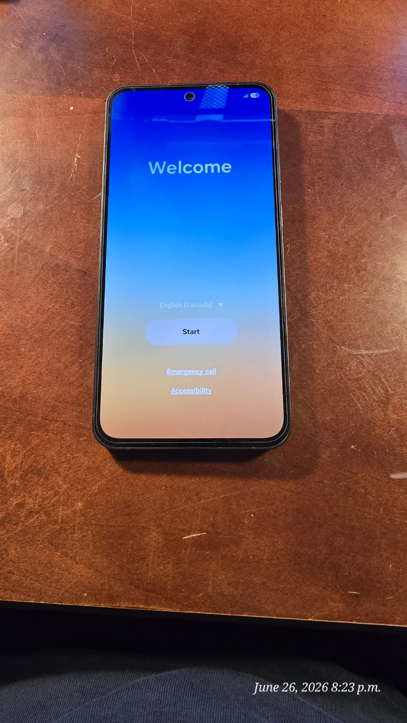 Samsung Smartphone with Magnetic case/wallet
