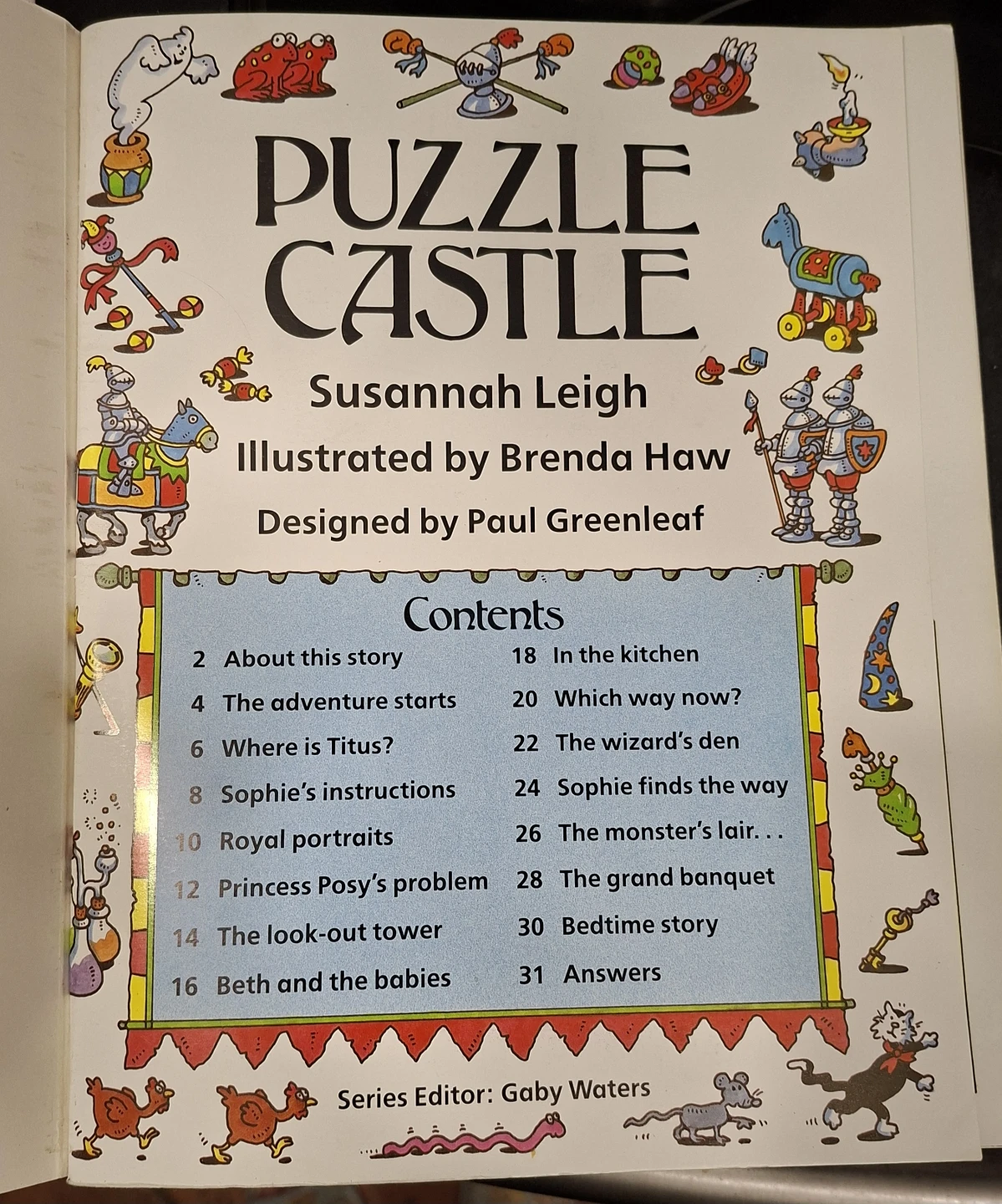 Usborne Adventures in Puzzle World Book - photo 2