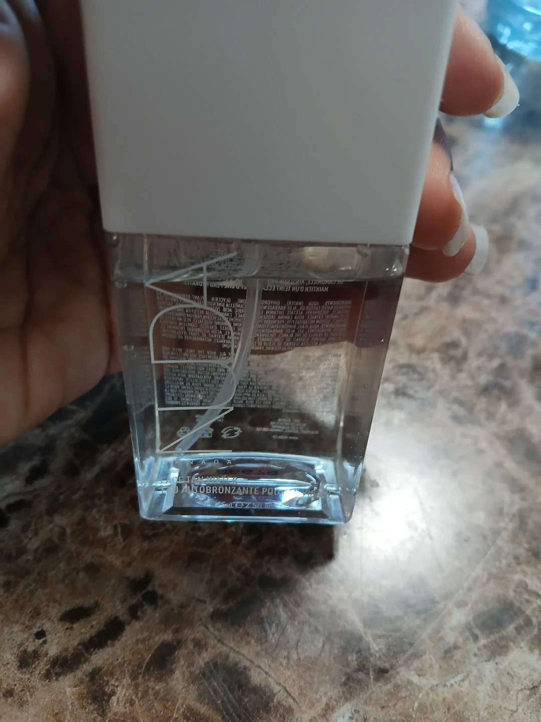 NUDA face tan water