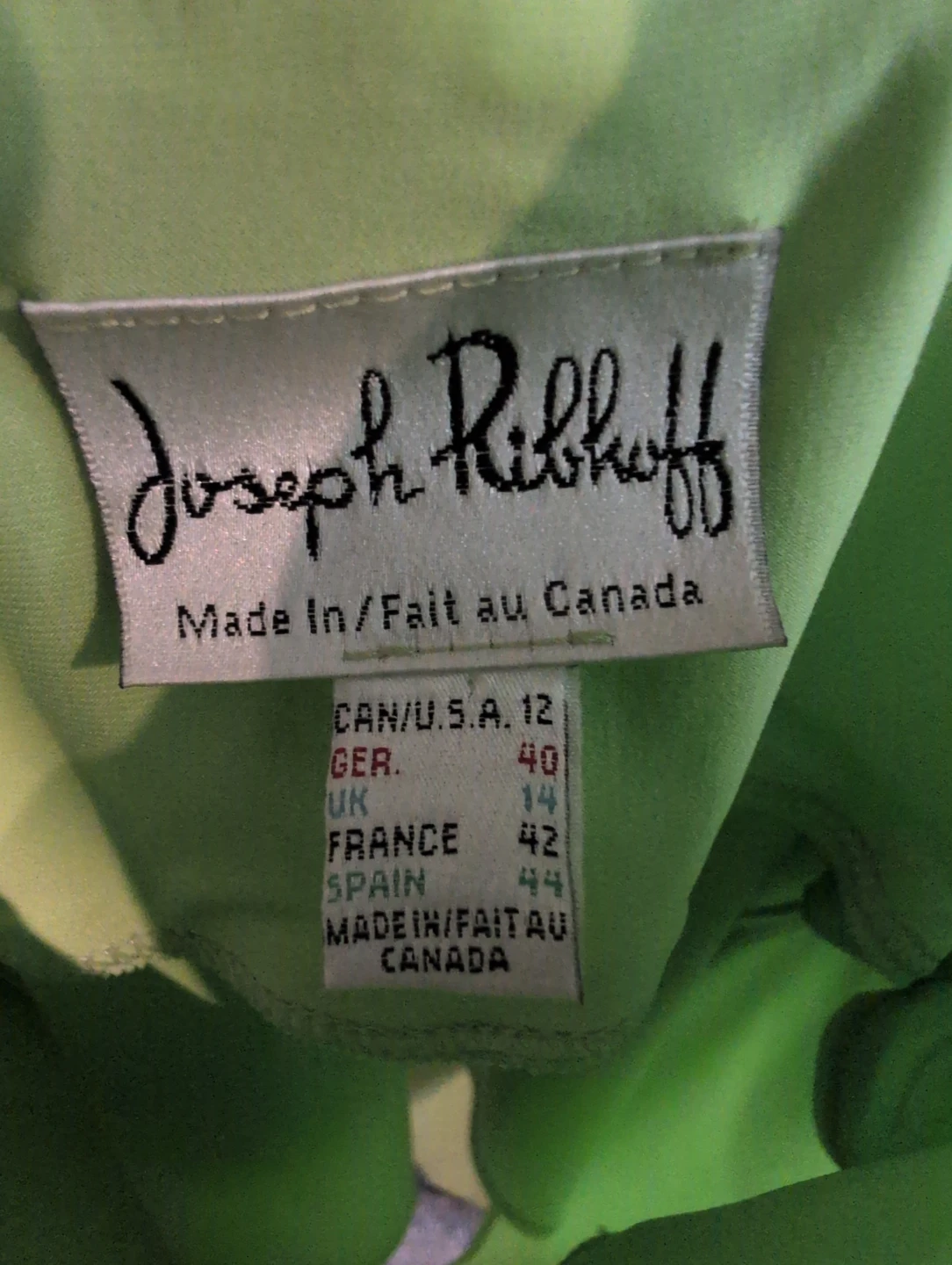 Joseph Ribkoff Green Tank Top and Pants Set - photo 2