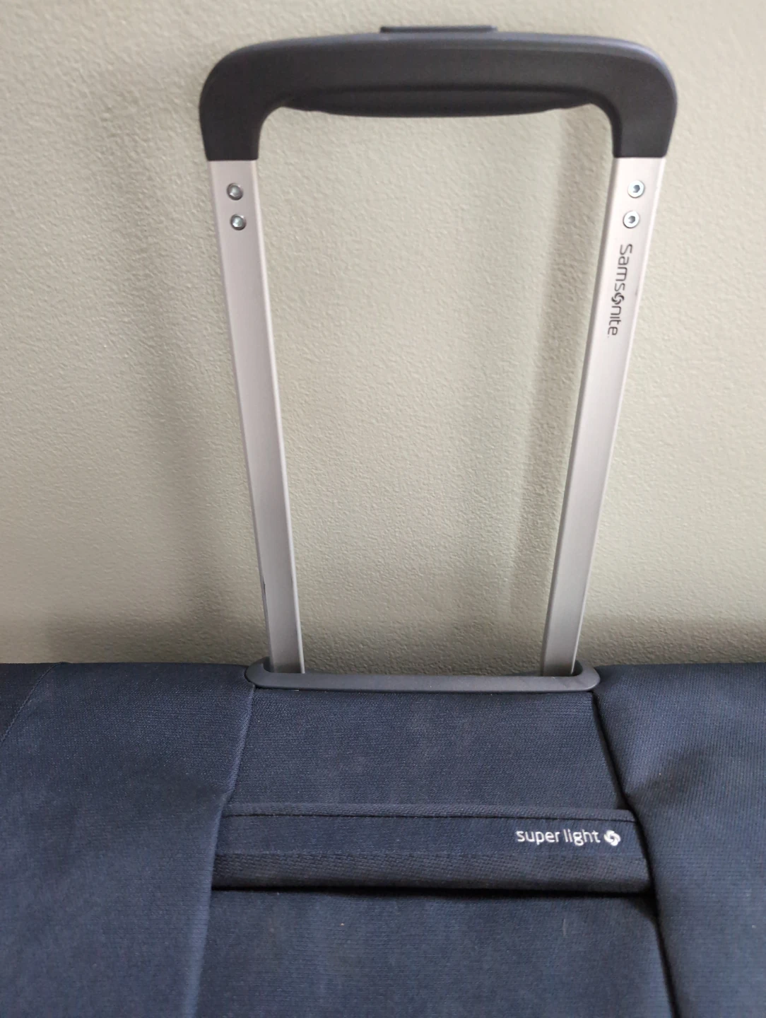 ⚽   Samsonite Super Light navy suitcase - photo 2