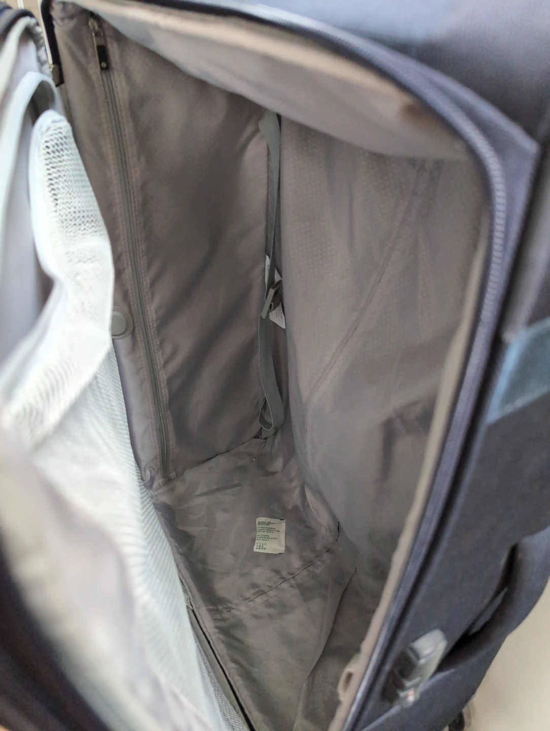 ⚽   Samsonite Super Light navy suitcase - photo 5