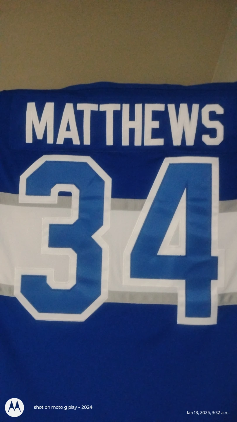 Toronto Maple Leafs Auston Matthews Jersey