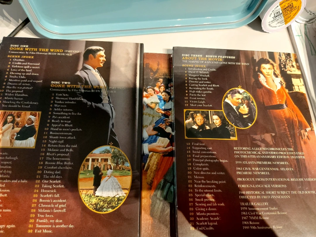 Gone With The Wind Four-Disc Collector's Edition DVD - photo 2