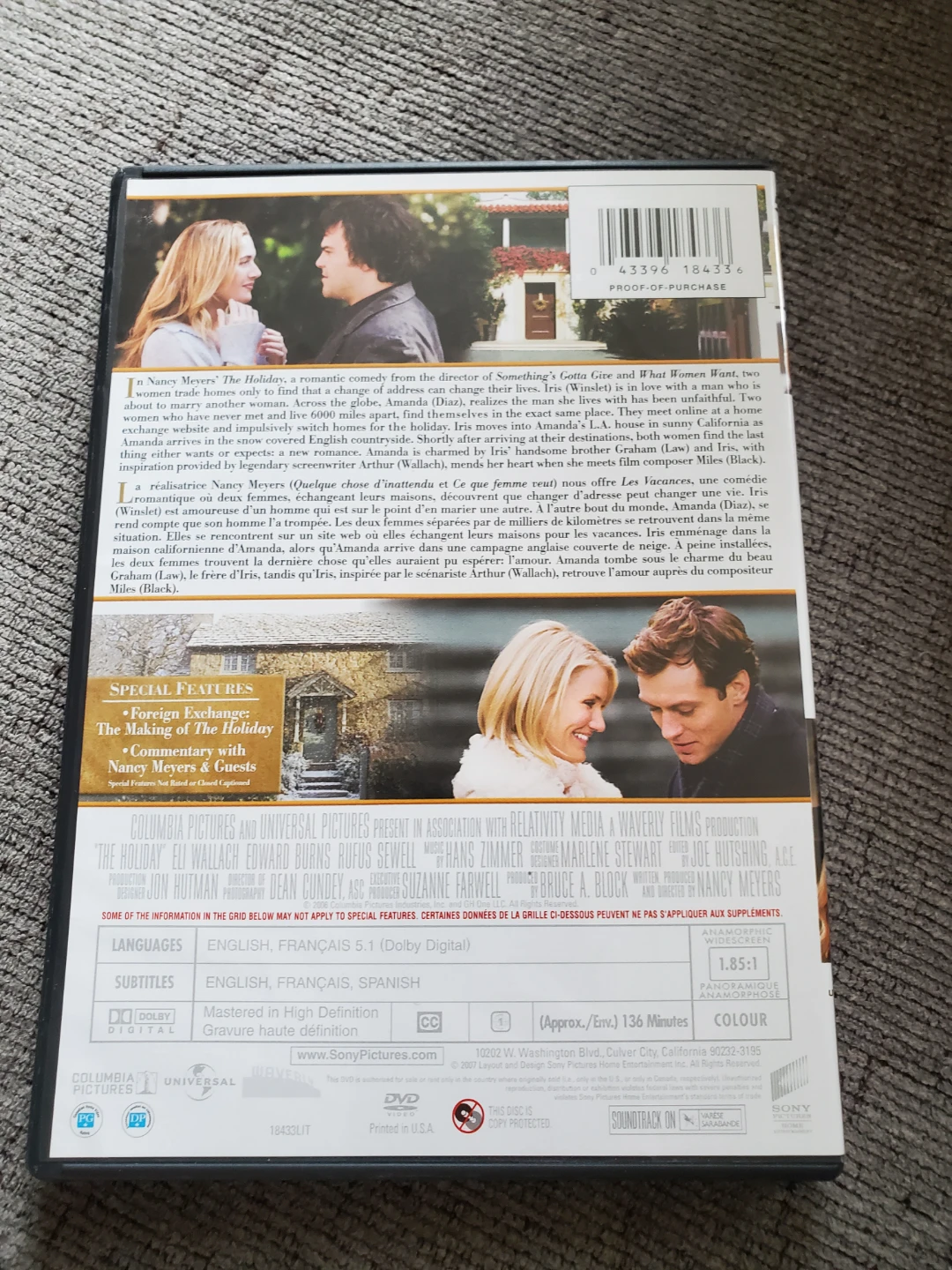 The Holiday DVD ⚽ - photo 2
