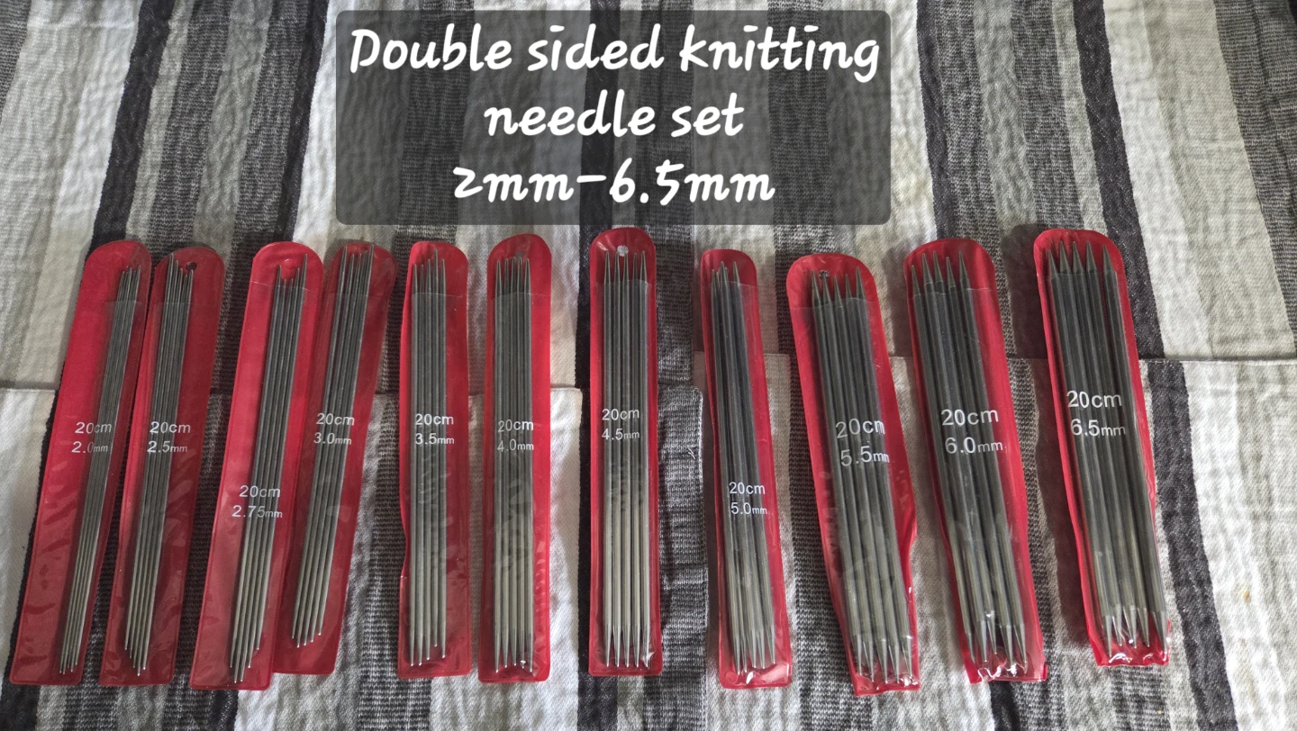 Crochet Hook Sets with Double Sided Knitting Needle Set - photo 4