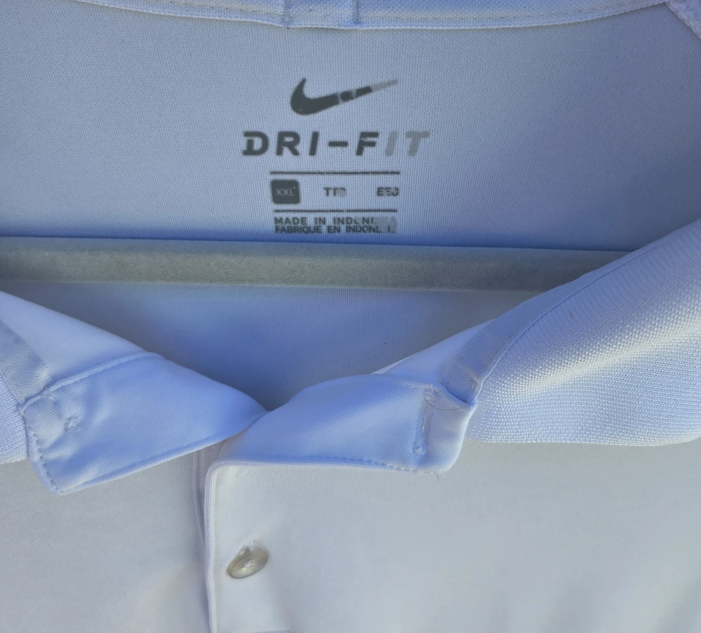 Nike Men's Dri-Fit Polo.  White. XXL, 2XL. - photo 3
