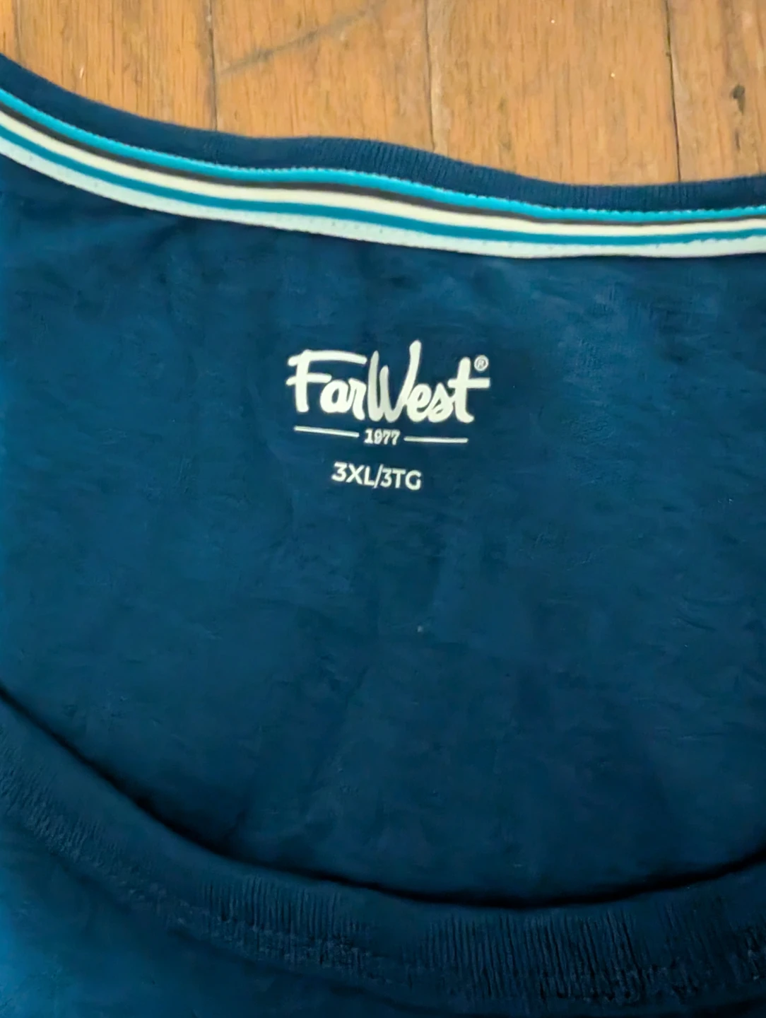 FarWest Men's Navy Stripe Tank Top Size 3XL - photo 2