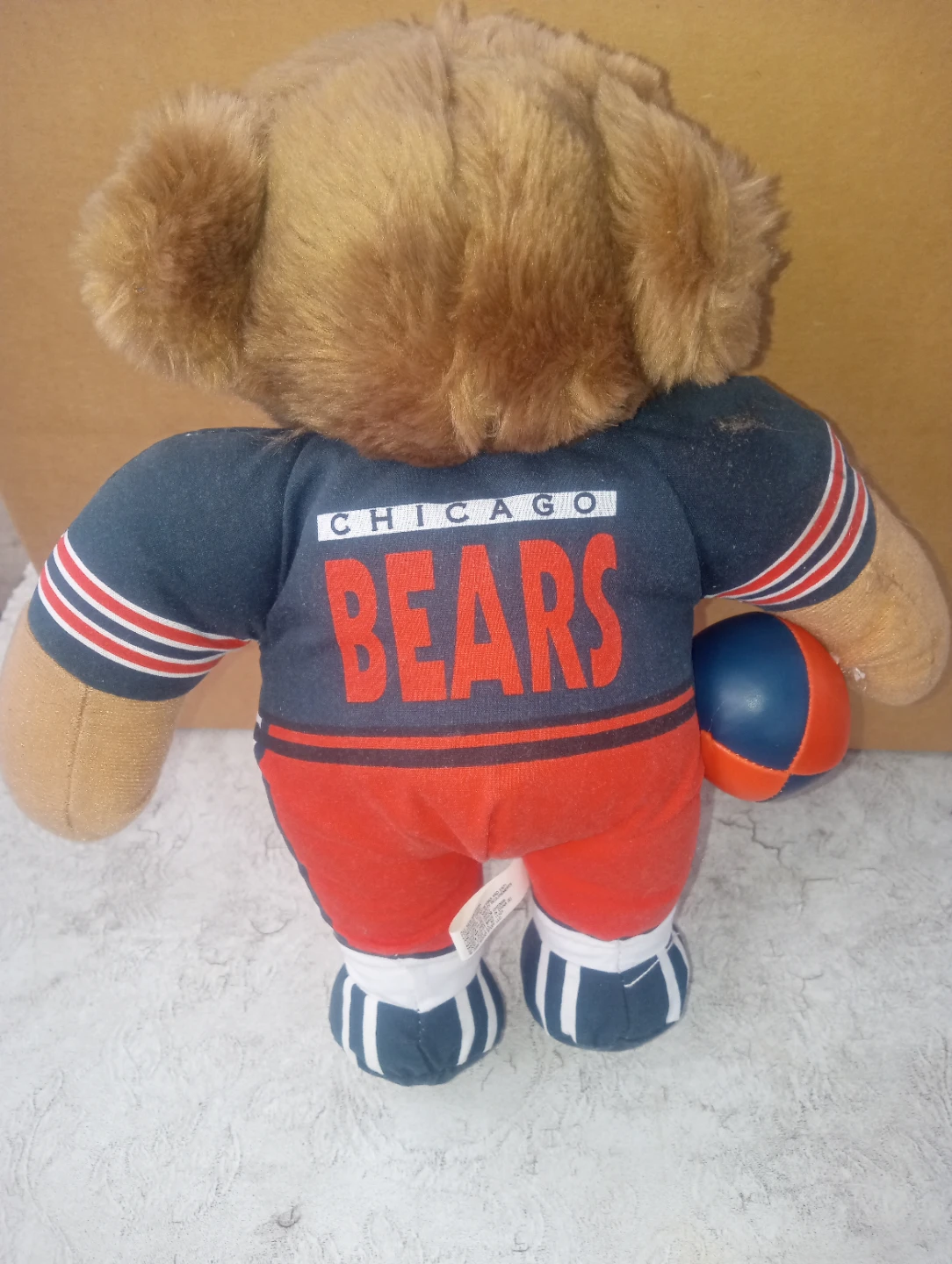 Chicago Bears Plush Teddy Bear with Football - photo 2