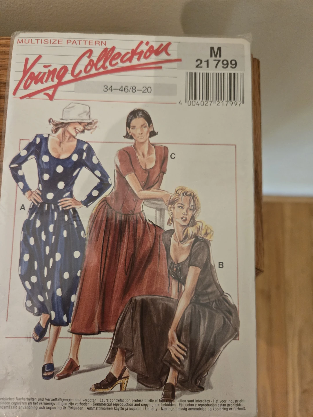 Neue mode STIL sewing pattern