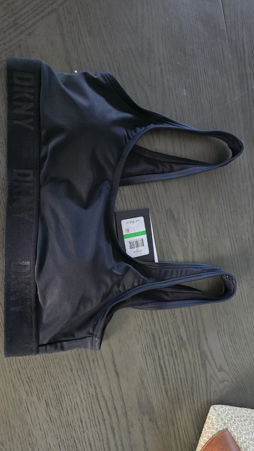 DKNY Black Sports Bra - Size M - photo 2
