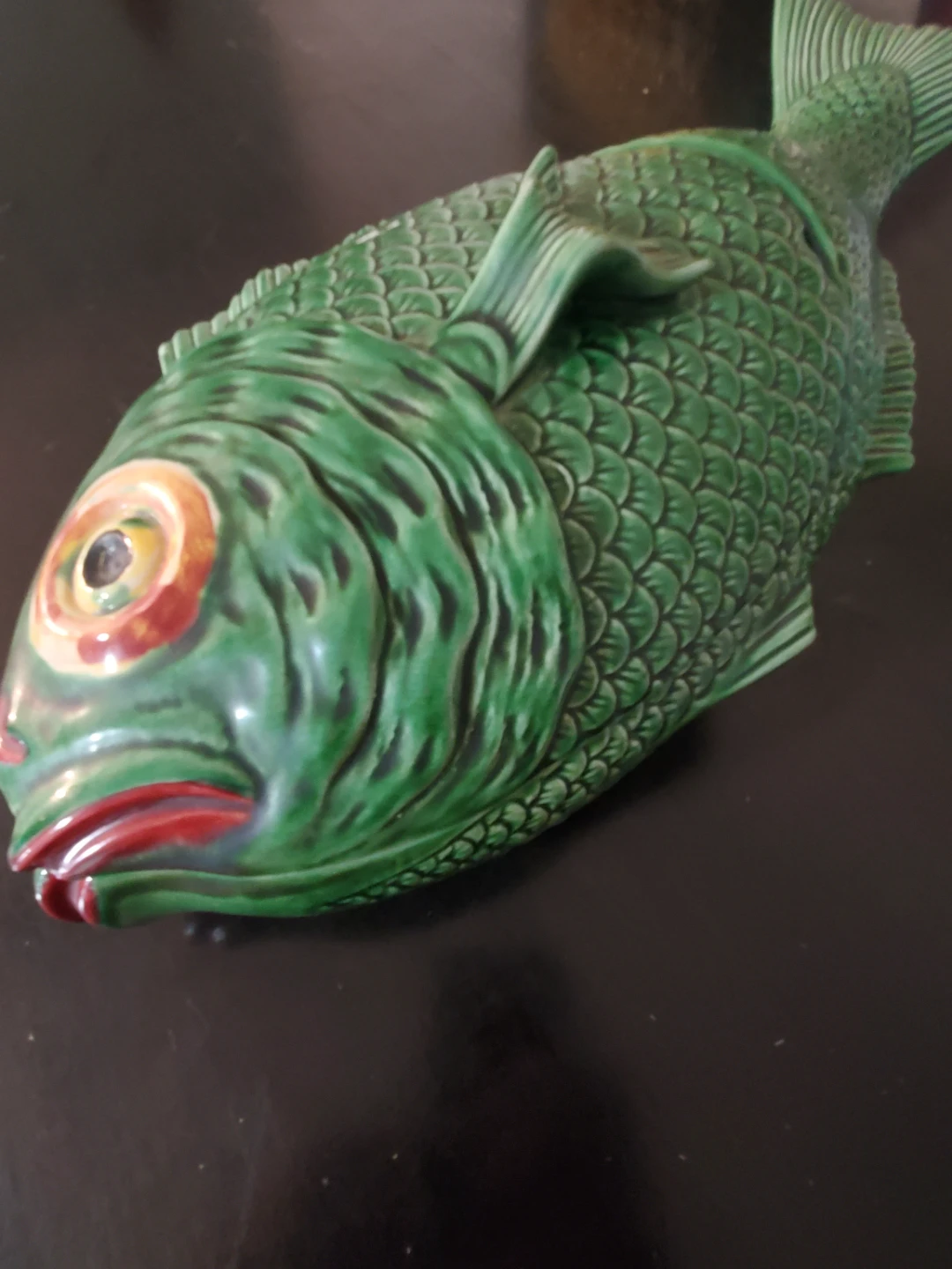 Portuguese Ceramic Fish Bowl - photo 3
